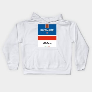 Riva Rivamare Aquarama Riviera Venise Italy Kids Hoodie